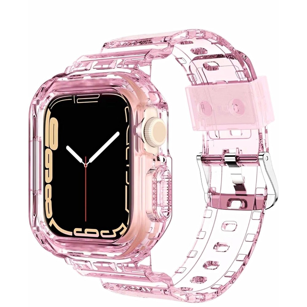 Tensea Plastic Strap Band w/ Bumper Case Compatible with Apple Watch 40mm/41mm